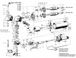 Bosch 0 601 312 007  Angle Grinder 220 V / Eu Spare Parts